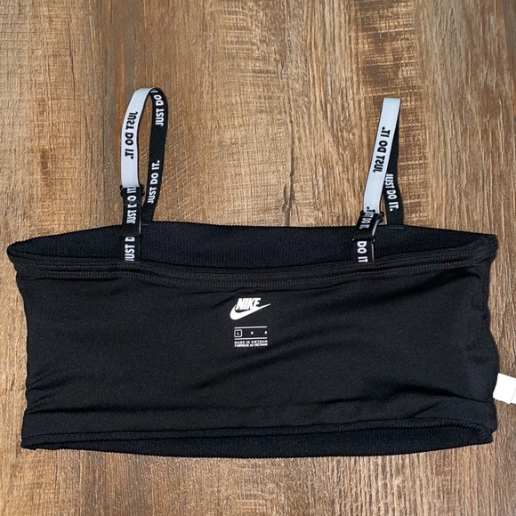 Nike JDI Cropped Rib Top Black - Picture 8 of 12